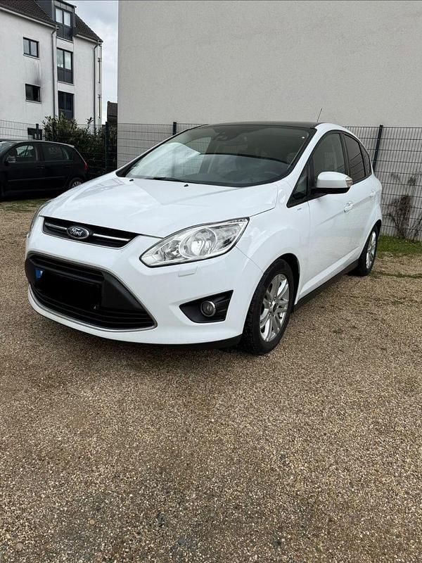 Gebraucht Ford C-MAX Titanium 125 PS (91 kW) 2014 Weiß Van / Kleinbus