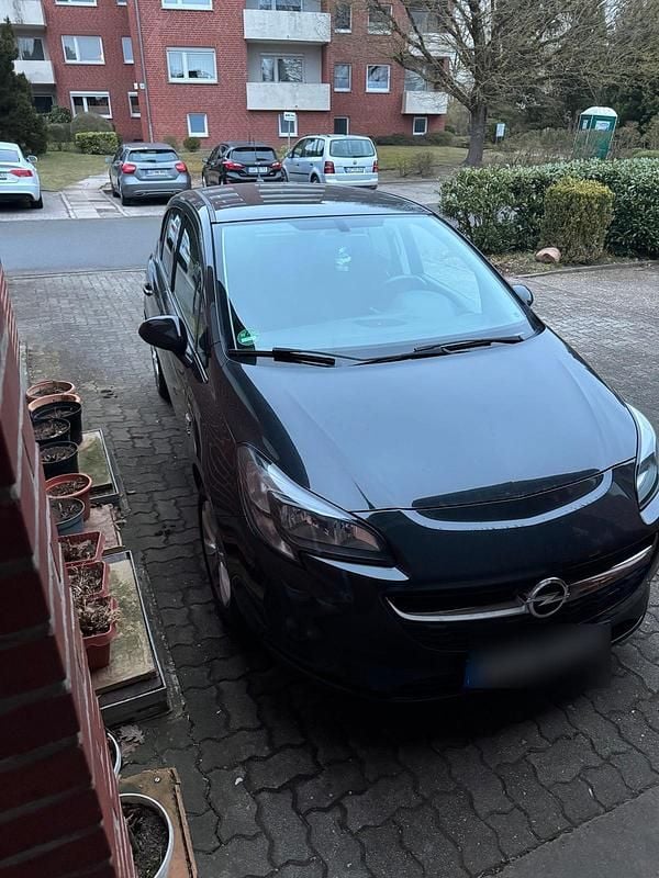 Gebraucht Opel Corsa 90 PS (66 kW) 2016 Schwarz Kleinwagen