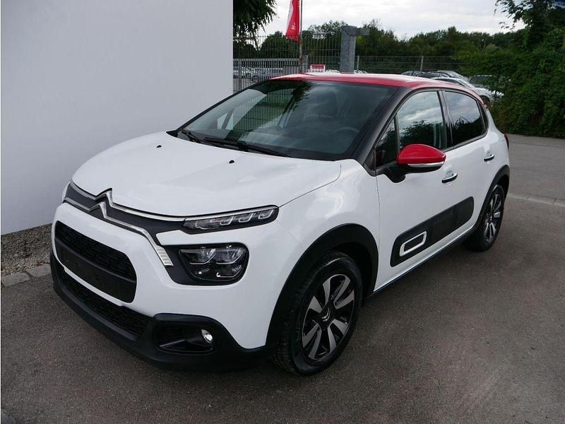 Weiß Gebraucht 2022 Citroën C3 Shine Kleinwagen | 16.990 € (Fairer Preis) - Bild 1/4
