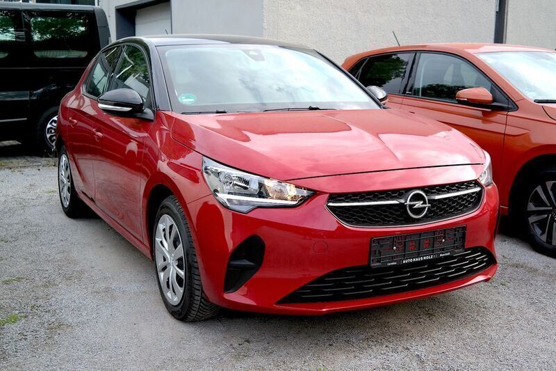 Rot Gebraucht 2021 Opel Corsa Edition Limousine | 12.200 € (Superpreis) - Bild 1/4