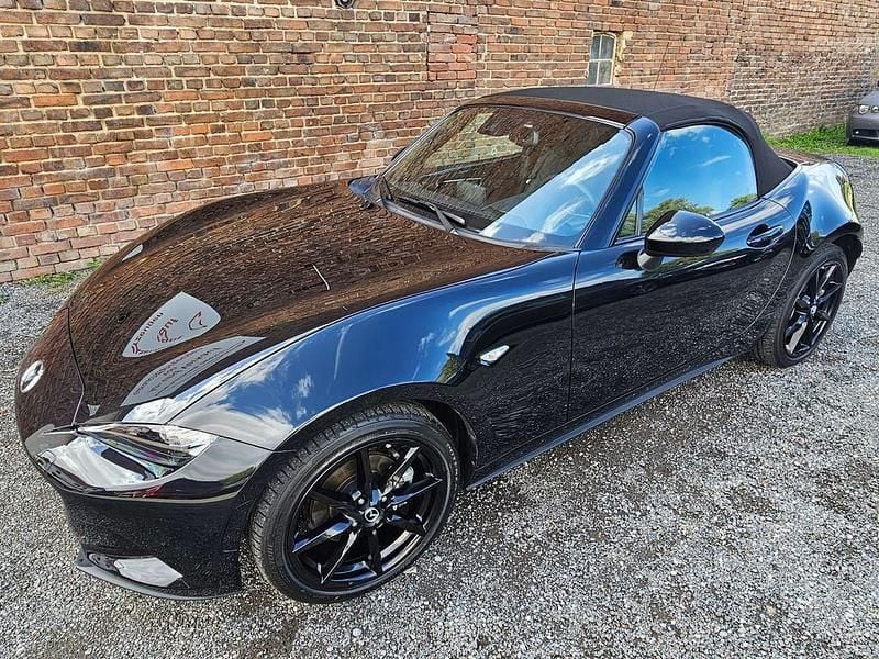 Jet black Gebraucht 2019 Mazda MX5 Signature Cabrio | 23.490 € (Guter Preis) - Bild 1/4