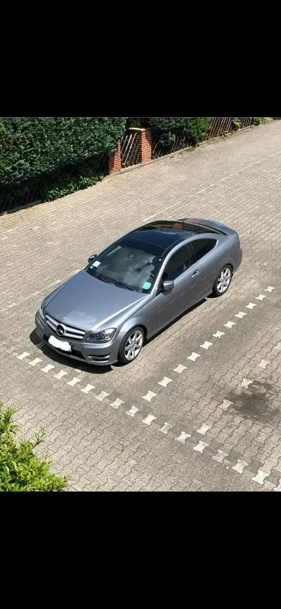 Gebraucht Mercedes C250 AMG 204 PS (150 kW) 2012 Silber Coupé