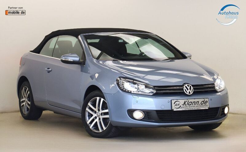 Blau Gebraucht 2011 VW Golf Cabriolet Cabrio | 11.499 € (Fairer Preis) - Bild 1/4