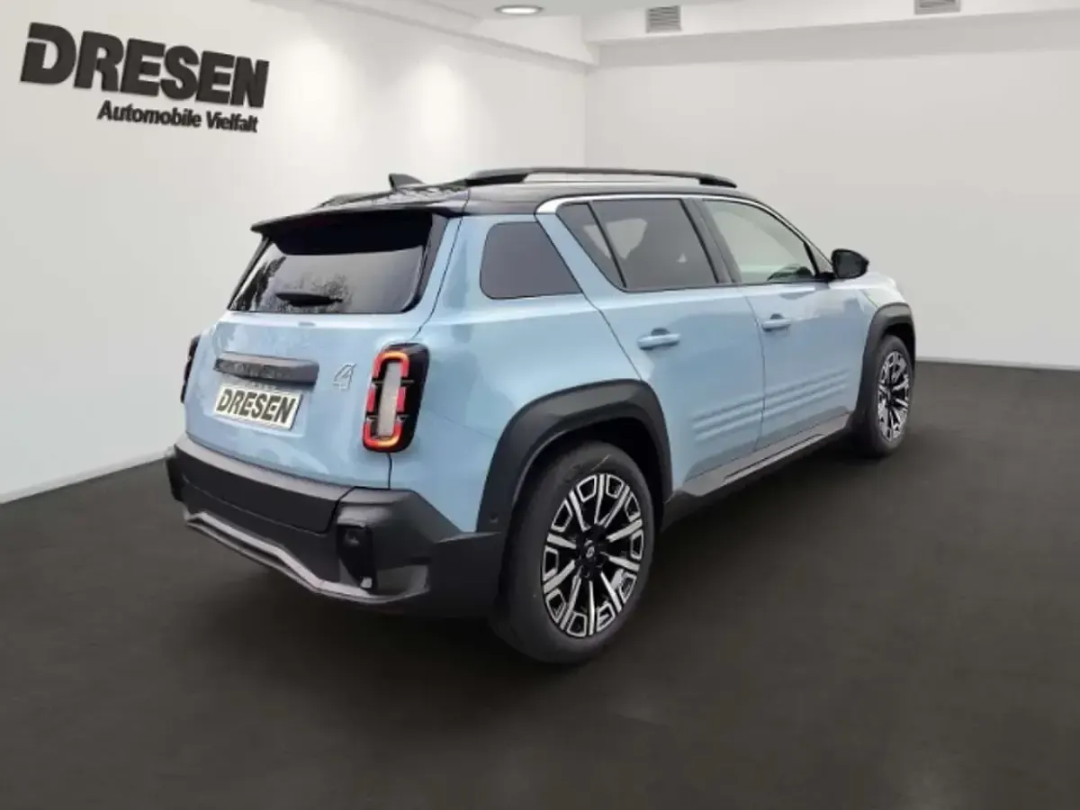 Ny Renault 4 E-Tech Iconic 110 kW (150 HK) 2026 Blå SUV