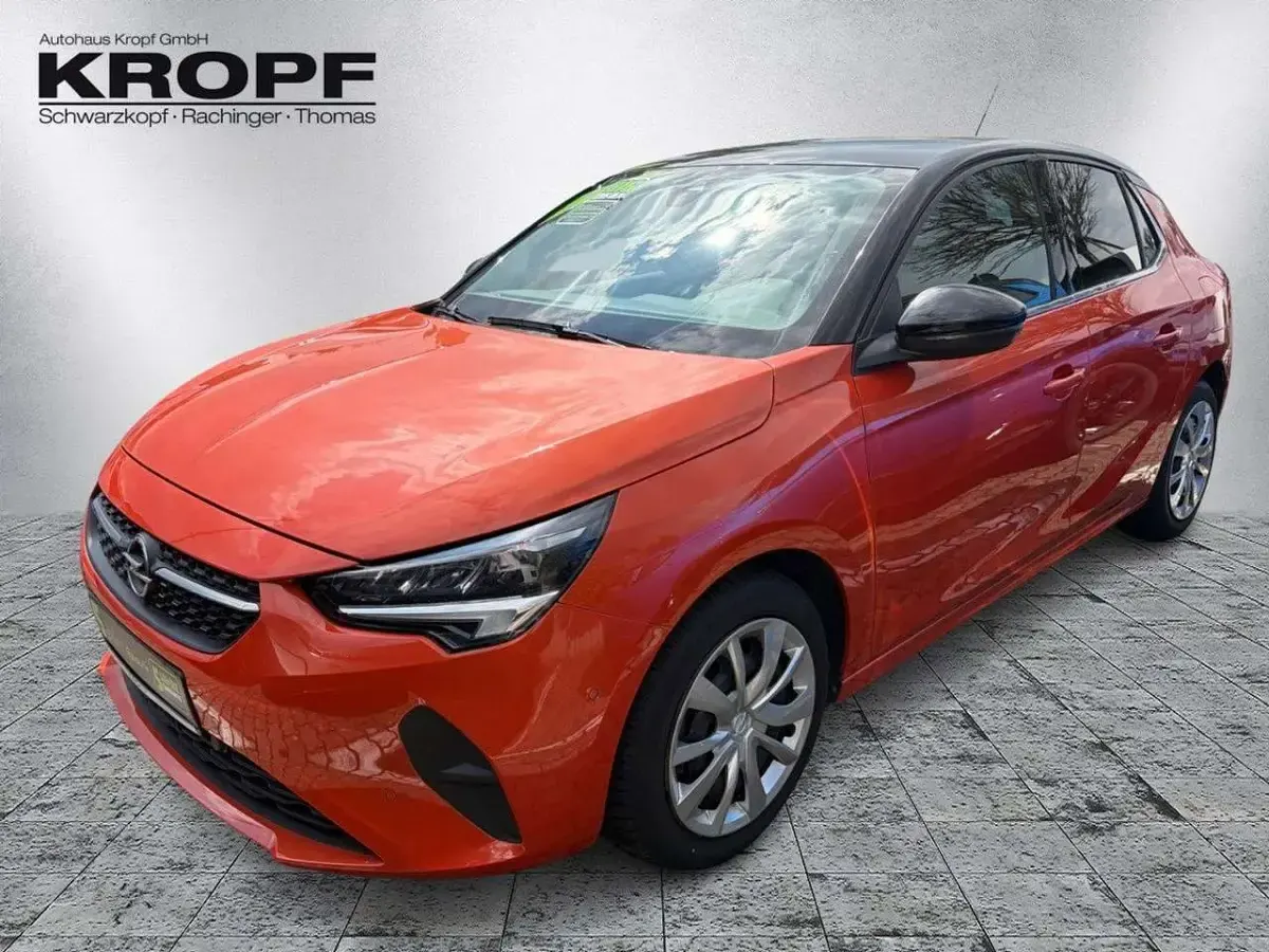 Gebraucht Opel Corsa Elegance 75 PS (55 kW) 2023 Power orange/dynamik orange Kleinwagen