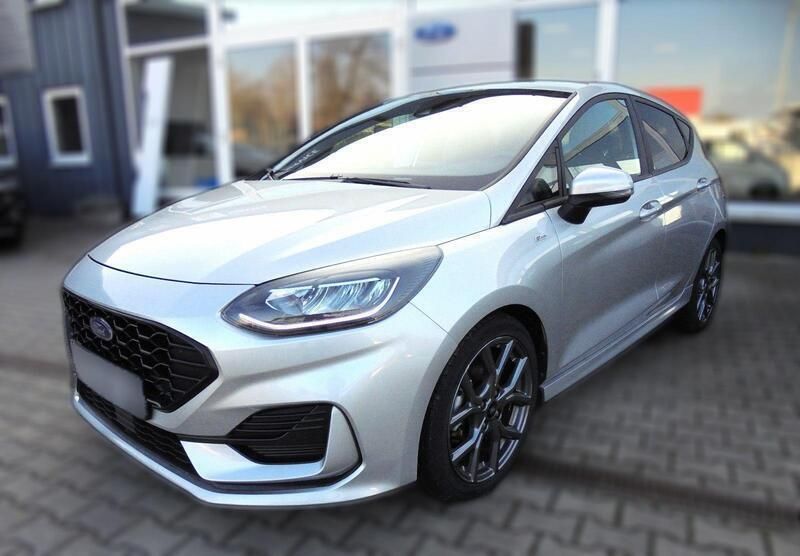Silber metallic Gebraucht 2022 Ford Fiesta ST-Line Kleinwagen | 17.140 € (Fairer Preis) - Bild 1/4