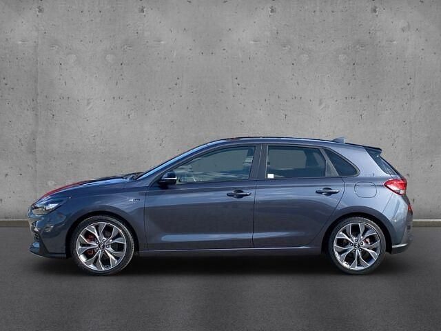 Gebraucht Hyundai i30 N Line 140 PS (102 kW) 2019 Met (grau Limousine