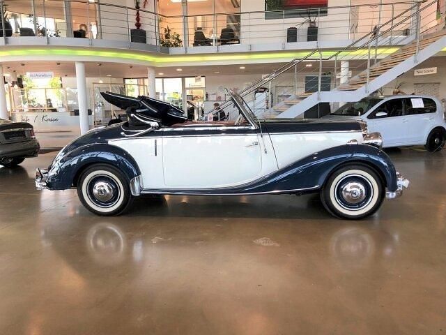 Gebraucht Mercedes A170 52 PS (38 kW) 1950 Blau/weiß[blau] Cabrio