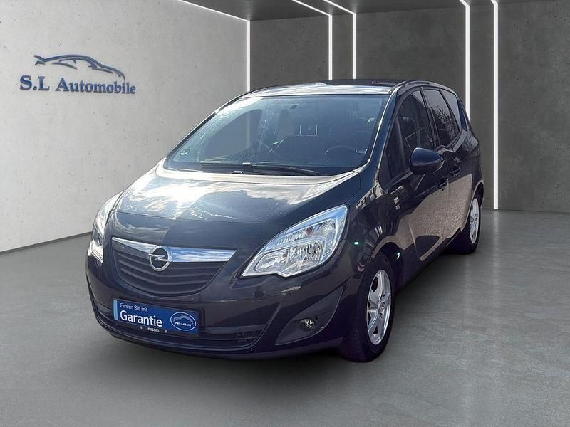 Gebraucht Opel Meriva 120 PS (88 kW) 2012 Schwarz Van / Kleinbus