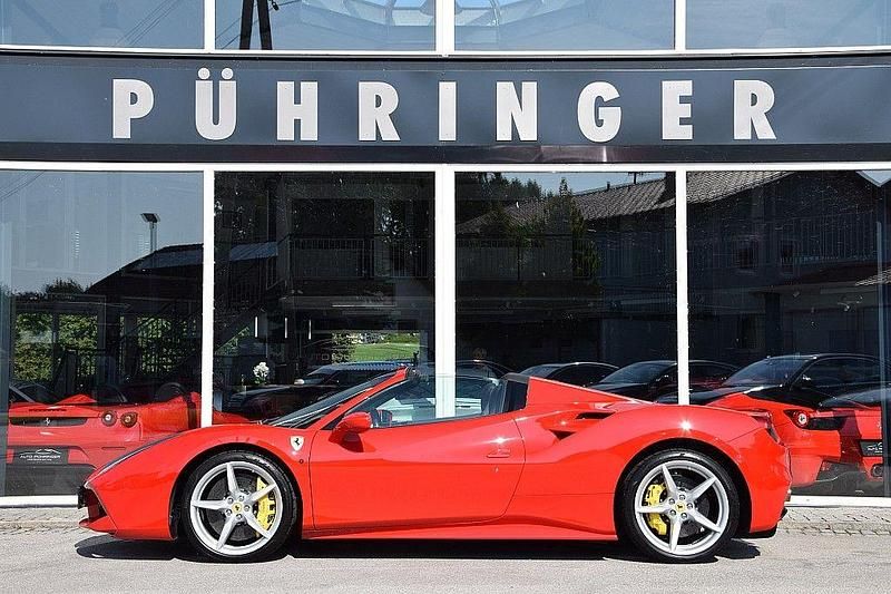 Rot Gebraucht 2017 Ferrari 488 Limousine | 239.900 € (Fairer Preis) - Bild 1/4