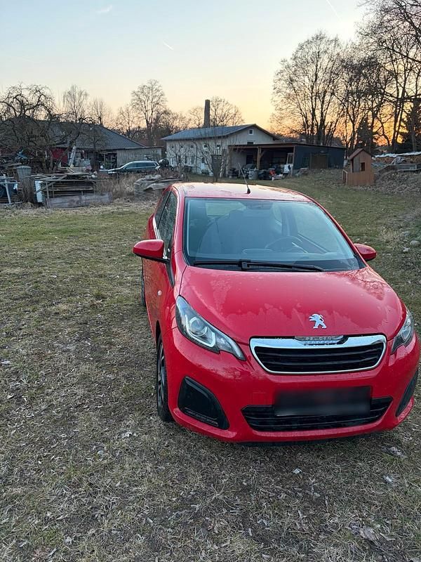 Gebraucht Peugeot 108 82 PS (60 kW) 2016 Rot Kleinwagen