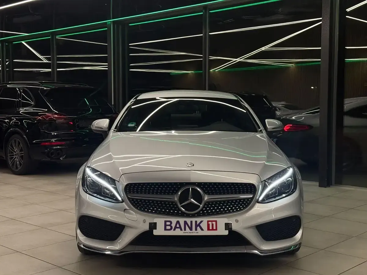 Gebraucht Mercedes C250 AMG 211 PS (155 kW) 2016 Grau Coupé