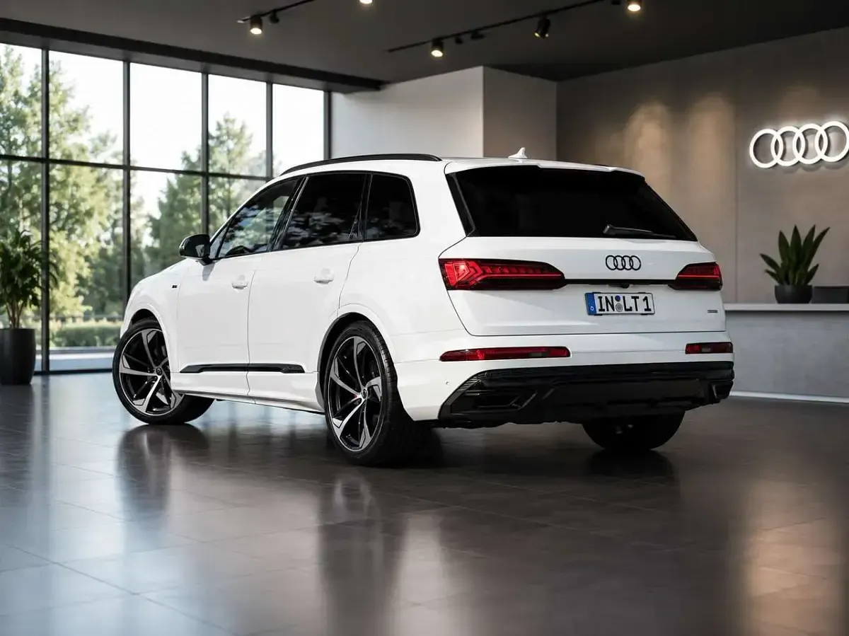 Gebraucht Audi Q7 Design 286 PS (210 kW) 2021 Weiß SUV