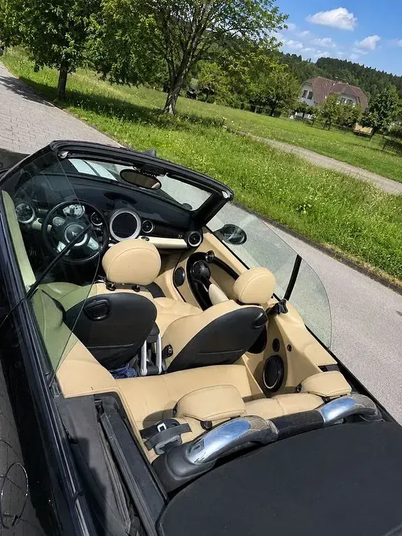Gebraucht Mini John Cooper Works Cabriolet 211 PS (155 kW) 2009 Schwarz Cabrio