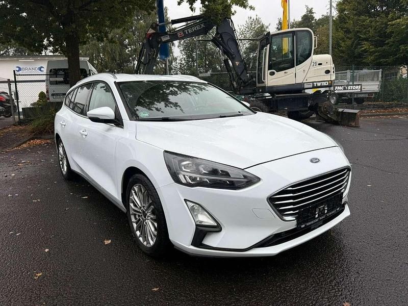 Gebraucht Ford Focus ST-Line 150 PS (110 kW) 2020 Weiß Kombi