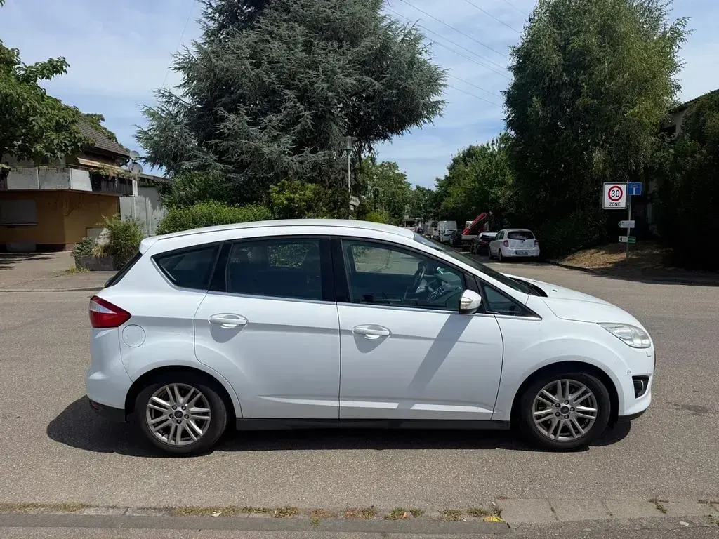 Gebraucht Ford C-MAX Titanium 150 PS (110 kW) 2014 Weiß Van / Kleinbus