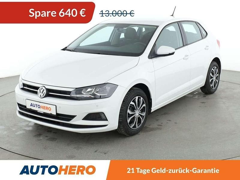 Weiß Gebraucht 2019 VW Polo Comfortline Limousine | 12.360 € (Fairer Preis) - Bild 1/3