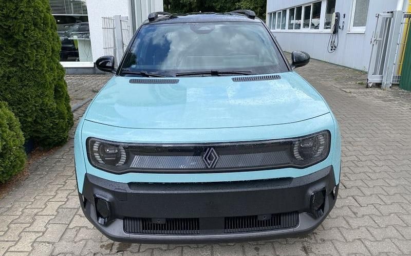 Gebraucht Renault 4 E-Tech Iconic 110 kW (150 PS) 2025 Hautsdefrancegrün, schwarze SUV