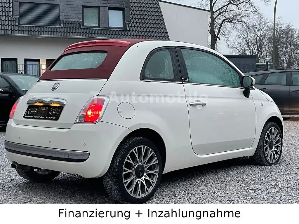 Gebraucht Fiat 500C Lounge 69 PS (50 kW) 2011 Weiß Cabrio