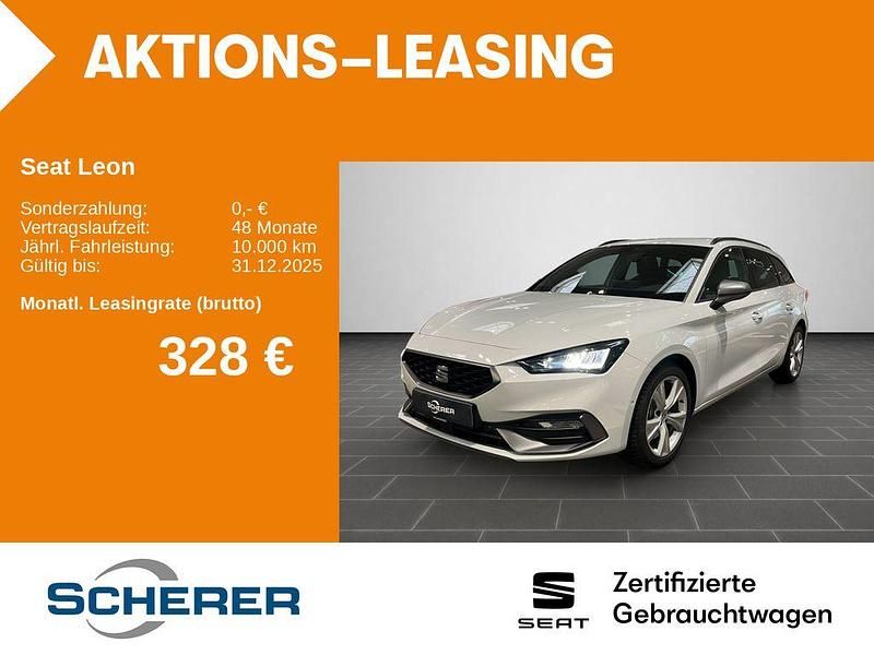 Glacial weiß metallic (metallic) Gebraucht 2025 Seat Leon FR Limousine | 29.990 € (Fairer Preis) - Bild 1/4