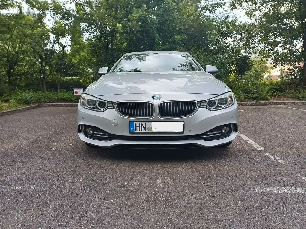 Gebraucht BMW 420 Luxury Line 184 PS (135 kW) 2015 Silber Coupé