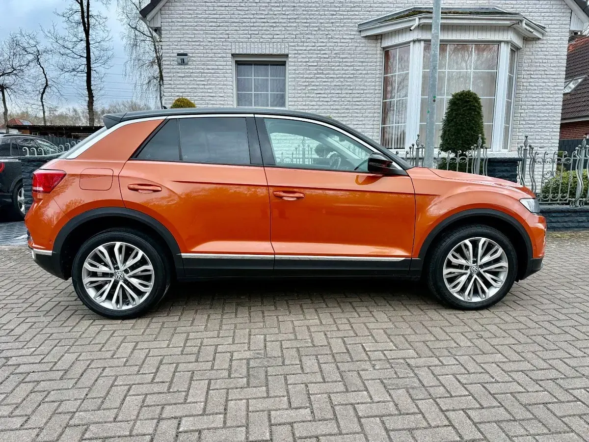 Gebraucht VW T-Roc Style 150 PS (110 kW) 2018 Orange SUV