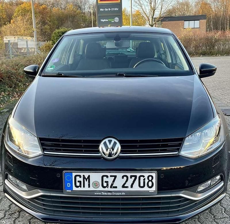 Schwarz Gebraucht 2017 VW Polo Allstar Kleinwagen | 9.900 € (Fairer Preis) - Bild 1/4