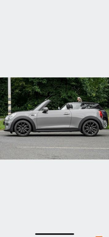 Grau Gebraucht 2021 Mini One Cabriolet Cabrio | 22.900 € (Teuer) - Bild 1/4