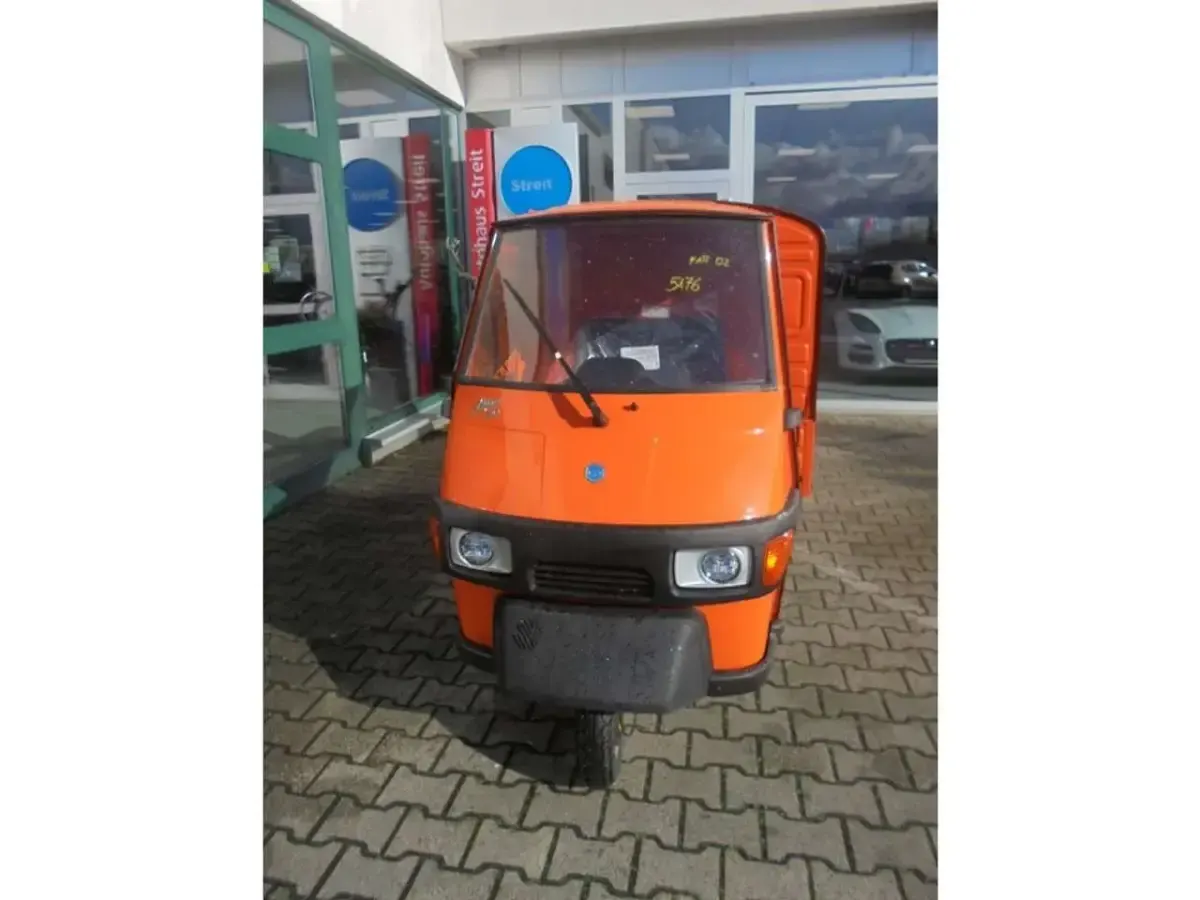 Neu Piaggio APE 2026 Orange Kleinwagen