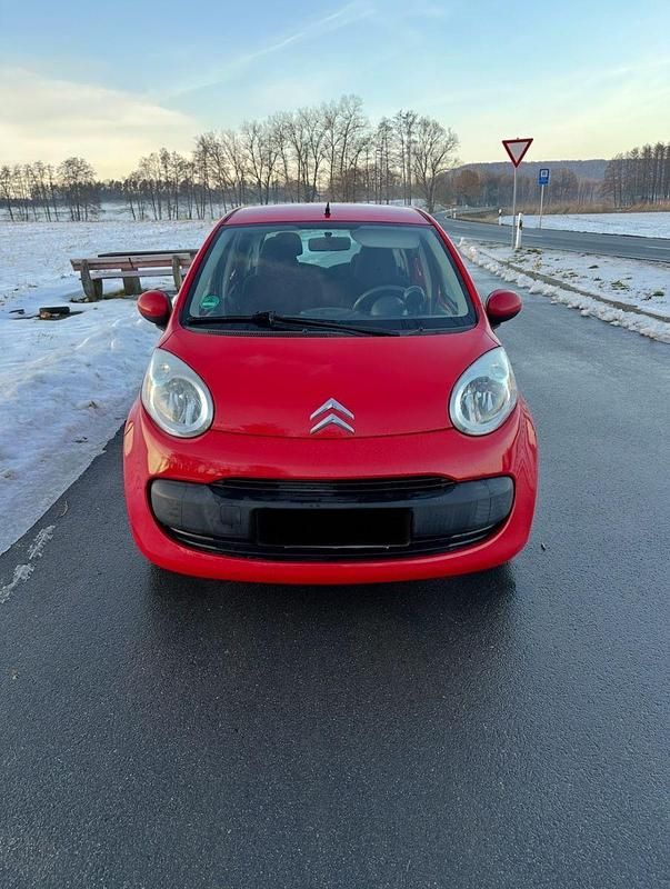 Gebraucht Citroën C1 Exclusive 68 PS (50 kW) 2008 Rot Kleinwagen