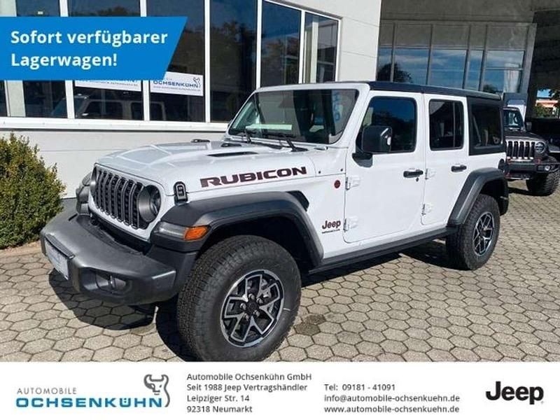 Brightwhite Neu 2025 Jeep Wrangler Rubicon SUV | 62.990 € (Guter Preis) - Bild 1/4