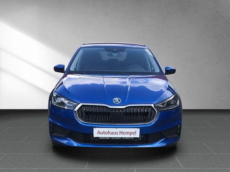 Gebraucht Skoda Fabia Tour 95 PS (69 kW) 2023 Blau Kleinwagen