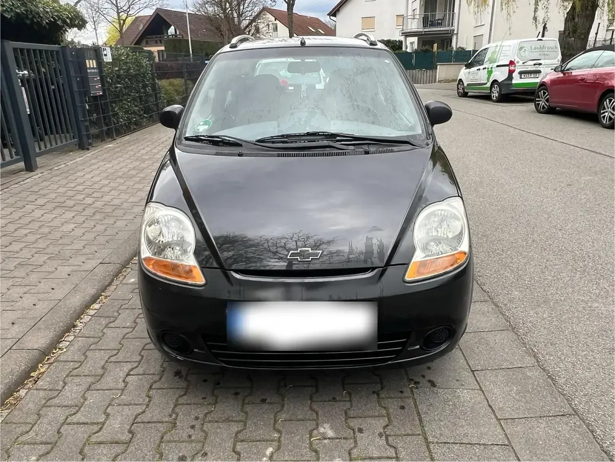 Gebraucht Chevrolet Matiz 66 PS (48 kW) 2007 Schwarz Kleinwagen