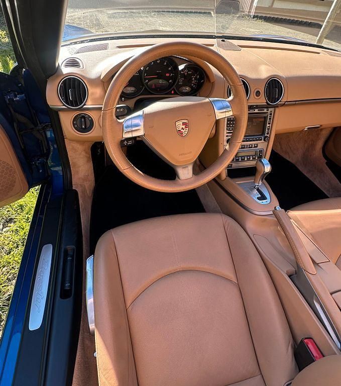 Second-hand Porsche Boxster 245 CP (180 kW) 2008 Albastru Cabrio