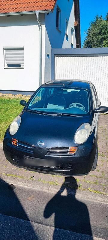 Schwarz Gebraucht 2003 Nissan Micra Kleinwagen | 250 € (Superpreis) - Bild 1/4
