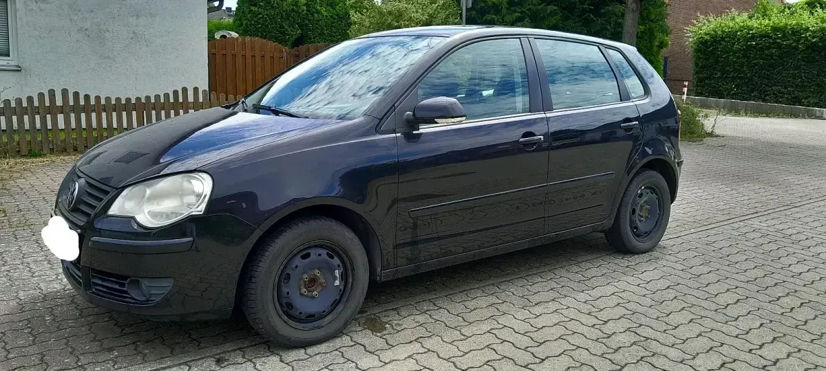 Gebraucht VW Polo 80 PS (58 kW) 2008 Schwarz Kleinwagen
