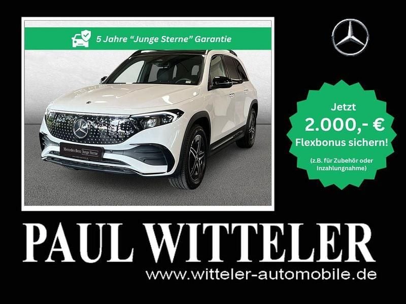 Unilack polarweiß Gebraucht 2024 Mercedes EQB250+ AMG line SUV | 44.970 € (Fairer Preis) - Bild 1/4