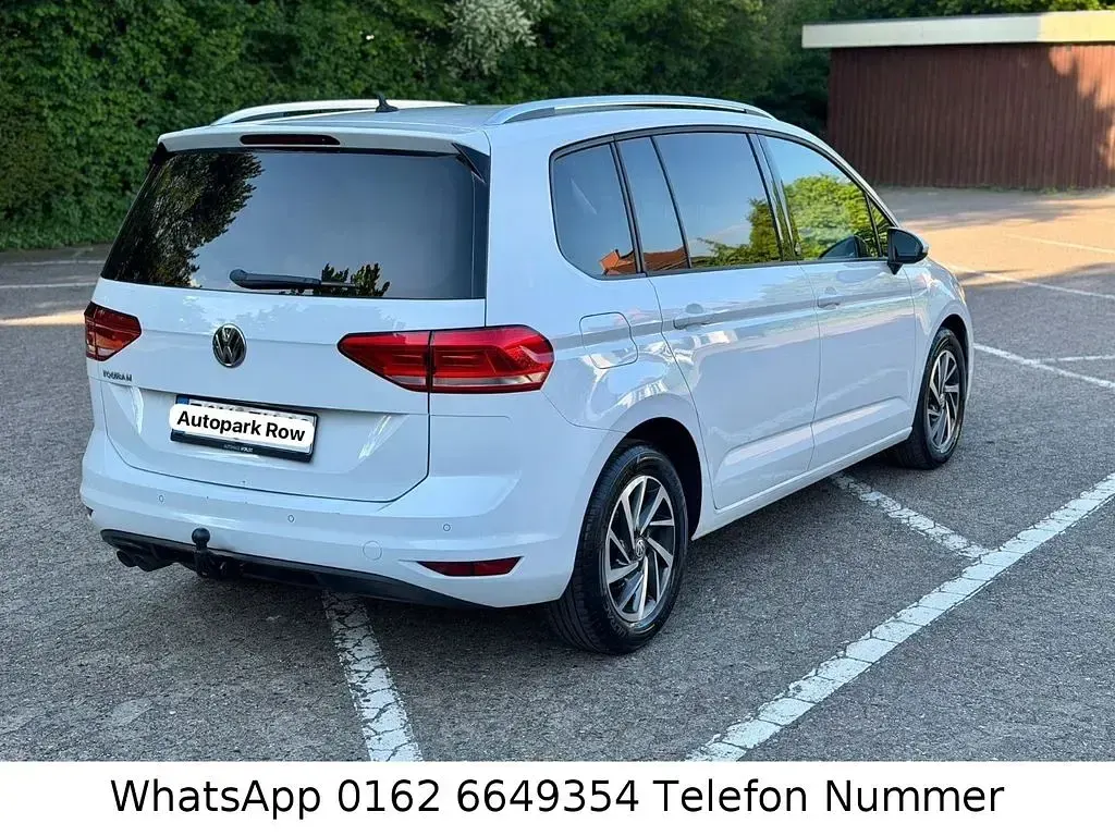Gebraucht VW Touran Sound 150 PS (110 kW) 2017 Weiß Van / Kleinbus