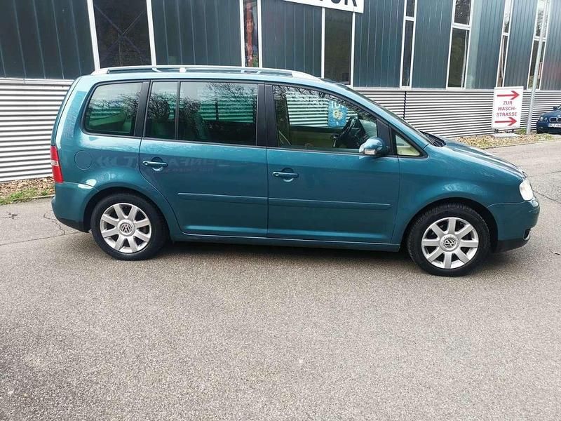 Gebraucht VW Touran Highline 105 PS (77 kW) 2005 Amazonas perleffekt Van / Kleinbus