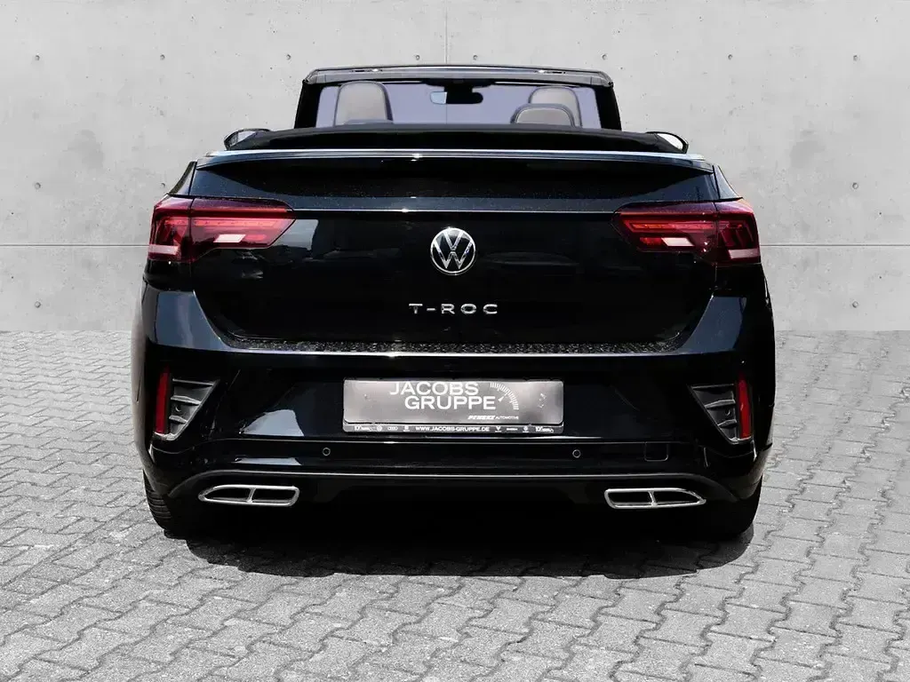 Gebraucht VW T-Roc Cabriolet Beats 110 PS (80 kW) 2022 Schwarz Cabrio