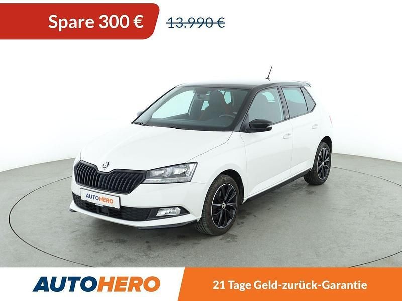 Weiß Gebraucht 2019 Skoda Fabia Monte Carlo Kleinwagen | 13.690 € (Fairer Preis) - Bild 1/3