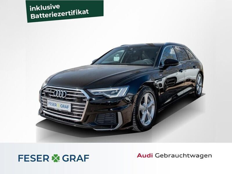 Brillantschwarz Gebraucht 2022 Audi A6 Ambiente Kombi | 35.990 € (Fairer Preis) - Bild 1/4