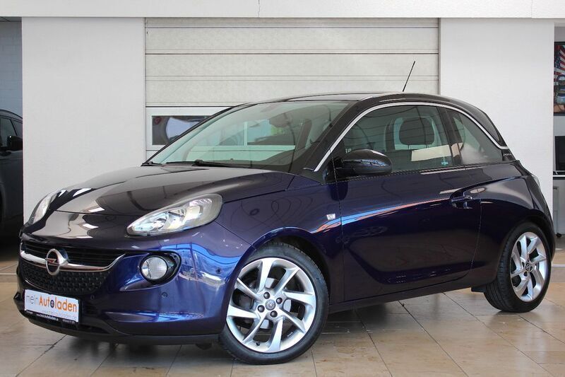 Ocean blau metallic Gebraucht 2018 Opel Adam Eco Kleinwagen | 10.950 € (Guter Preis) - Bild 1/4