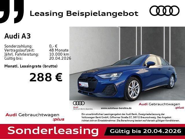 Gebraucht Audi A3 S-Line 116 PS (85 kW) 2025 Blau Limousine