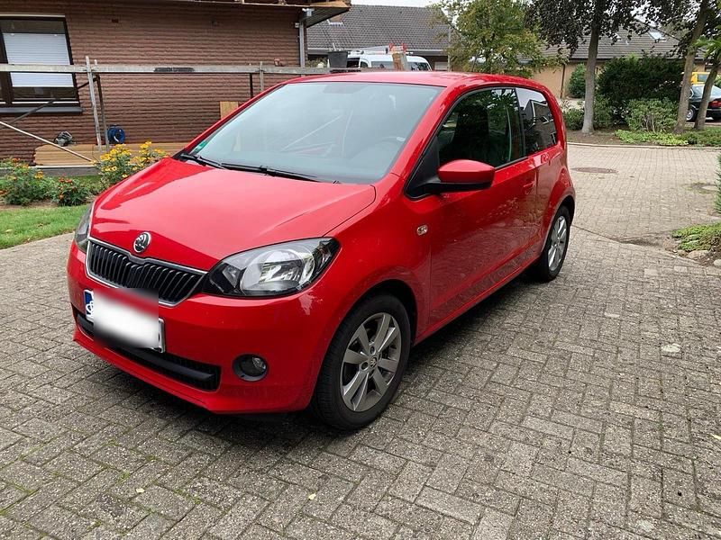 Gebraucht Skoda Citigo 2014 Rot Kleinwagen