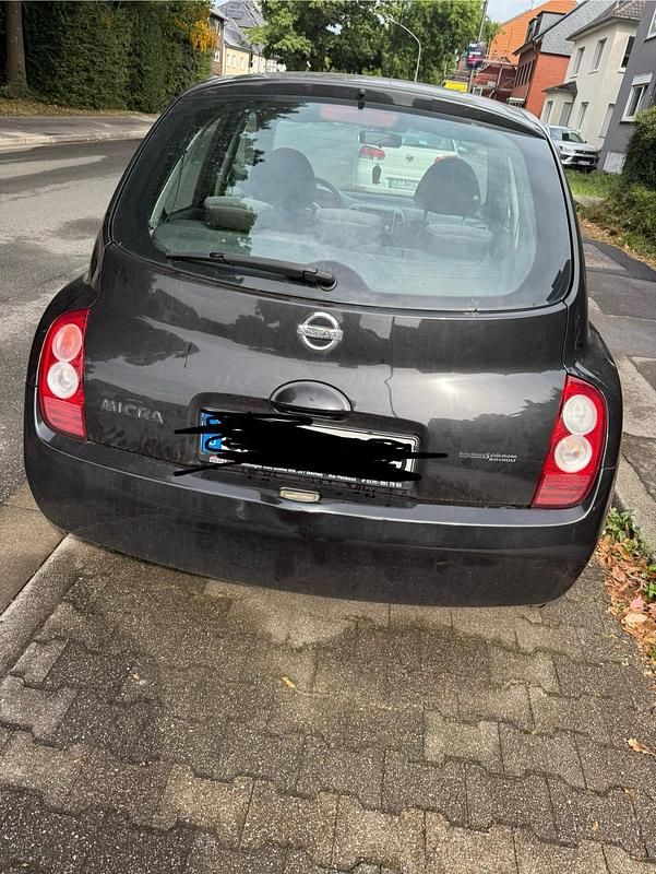 Schwarz Gebraucht 2005 Nissan Micra Kleinwagen | 2.000 € (Fairer Preis) - Bild 1/4
