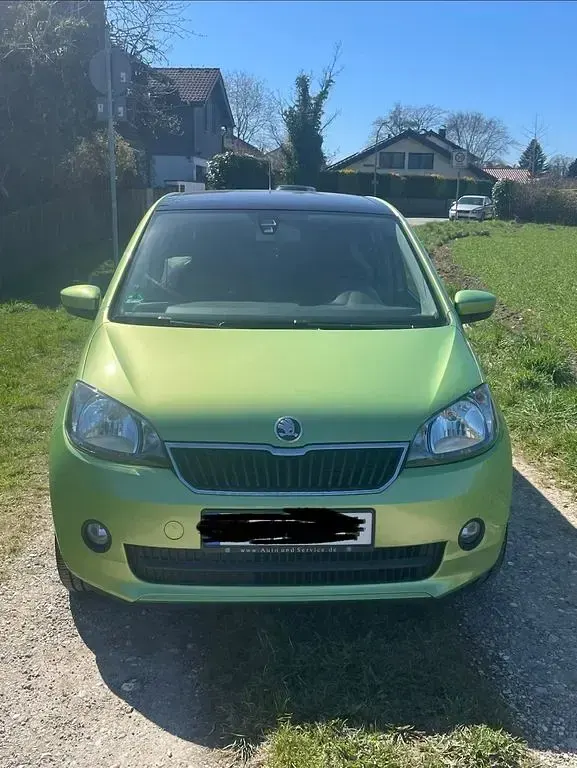 Gebraucht Skoda Citigo Ambition 75 PS (55 kW) 2014 Grün Kleinwagen