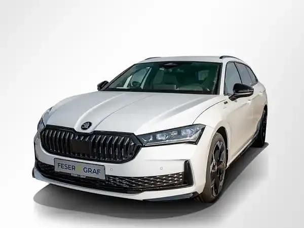 Kristallweiß Neu 2025 Skoda Superb Limousine | 51.790 € (Teuer) - Bild 1/1