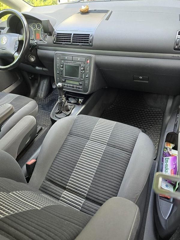 Gebraucht VW Sharan United 140 PS (102 kW) 2008 Grün Van / Kleinbus