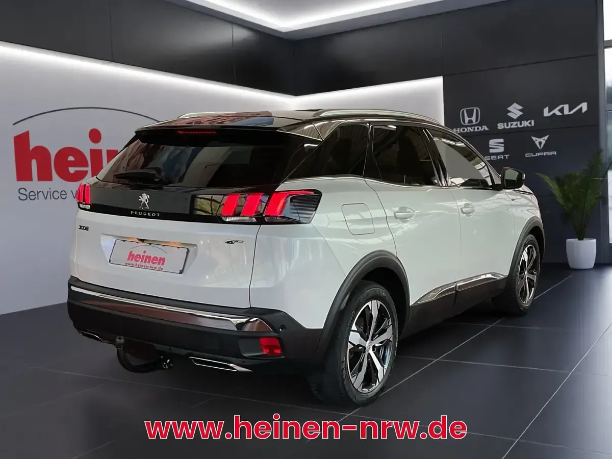Gebraucht Peugeot 3008 GT 177 PS (130 kW) 2019 Weiß SUV